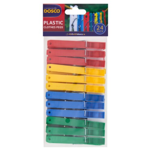 Pack of Plastic Pegs