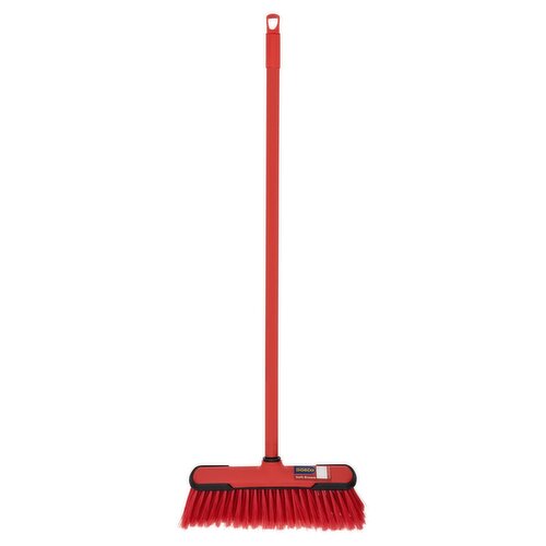 SOFT BROOM AND HANDLE (coloured)