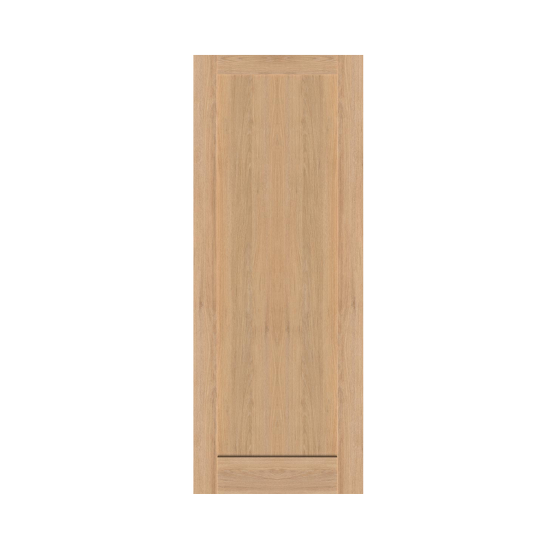 SEADEC Hampton Oak Natural 1 Panel Shaker Panelled Door Oak (44MM) - DOOR Dynamite Hardware