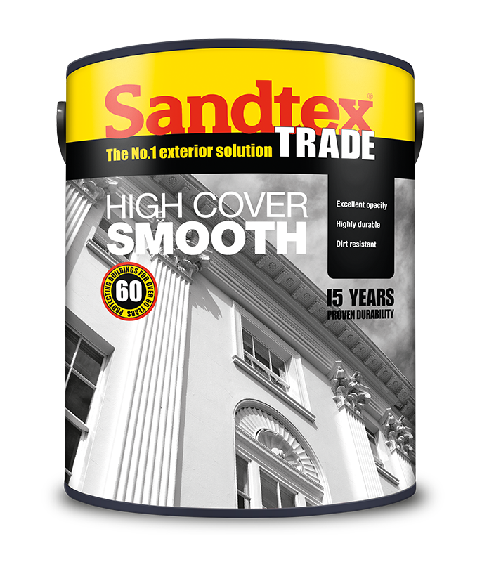 SANDTEX TR HIGHCOVER SMOOTH BASE PLATINUM LT 10LT - PAINT Dynamite Hardware