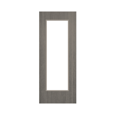 SEADEC Napoli Frosted Glass Oak Grained Exclusive Grey Range (44MM) - DOOR Dynamite Hardware