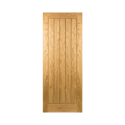 SEADEC Nevada Oak Sheeted Panelled Door Oak (44MM) - DOOR Dynamite Hardware