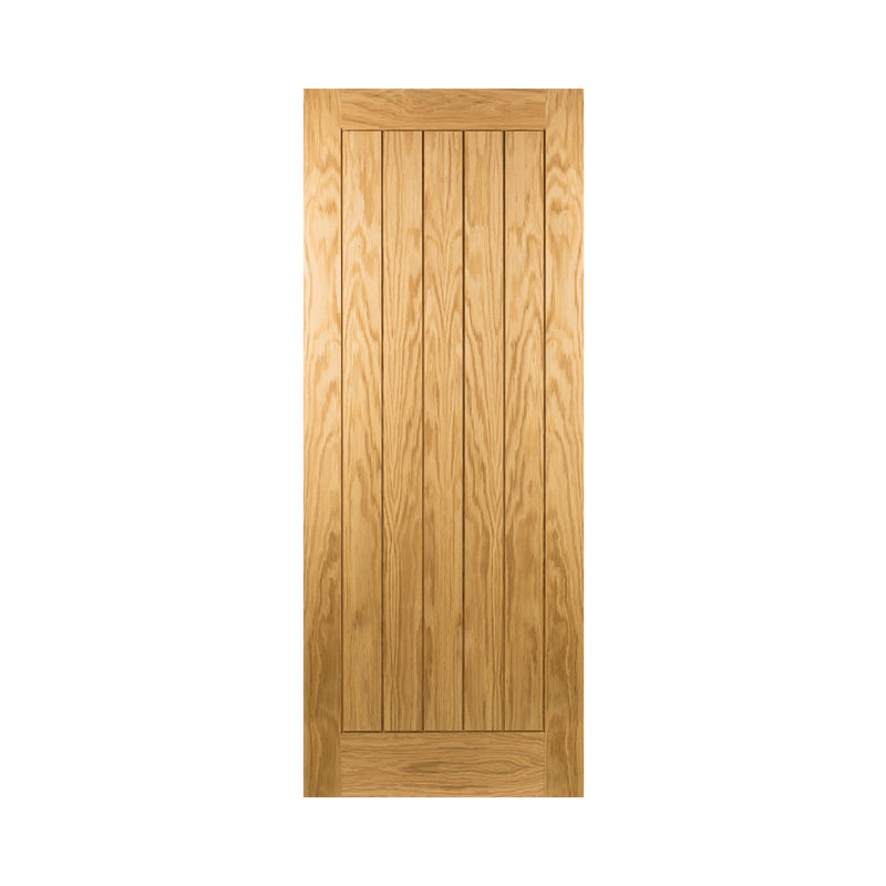 SEADEC Nevada Oak Sheeted Panelled Door Oak (44MM) - DOOR Dynamite Hardware