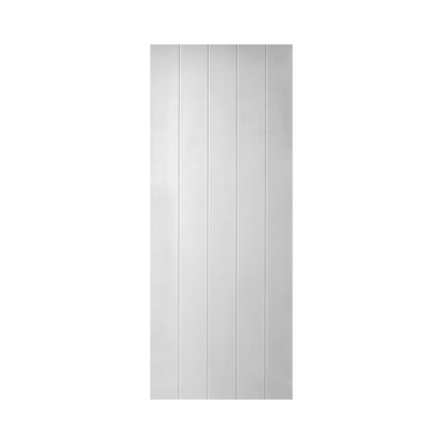 SEADEC Sussex White 5 Plank Cottage Panelled Door White Primed (42MM) - DOOR Dynamite Hardware