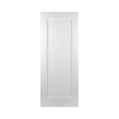 SEADEC Trenton White 1 Panel Shaker Stepped White Primed (42MM) - DOOR Dynamite Hardware