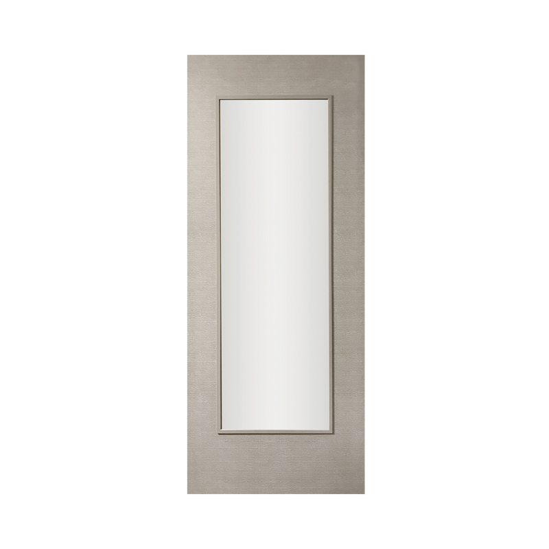 SEADEC Tuscany Frosted Glass Oak Grained Exclusive Grey Range (44MM) - DOOR Dynamite Hardware