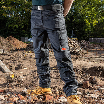 Workman Trousers - Grey/Black - Dynamite Hardware