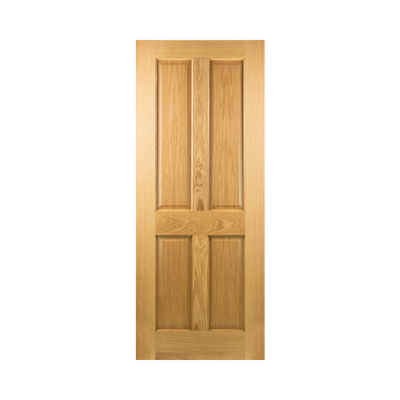 SEADEC Kingscourt Oak 4 Panel Panelled Door Oak (44MM) - DOOR Dynamite Hardware