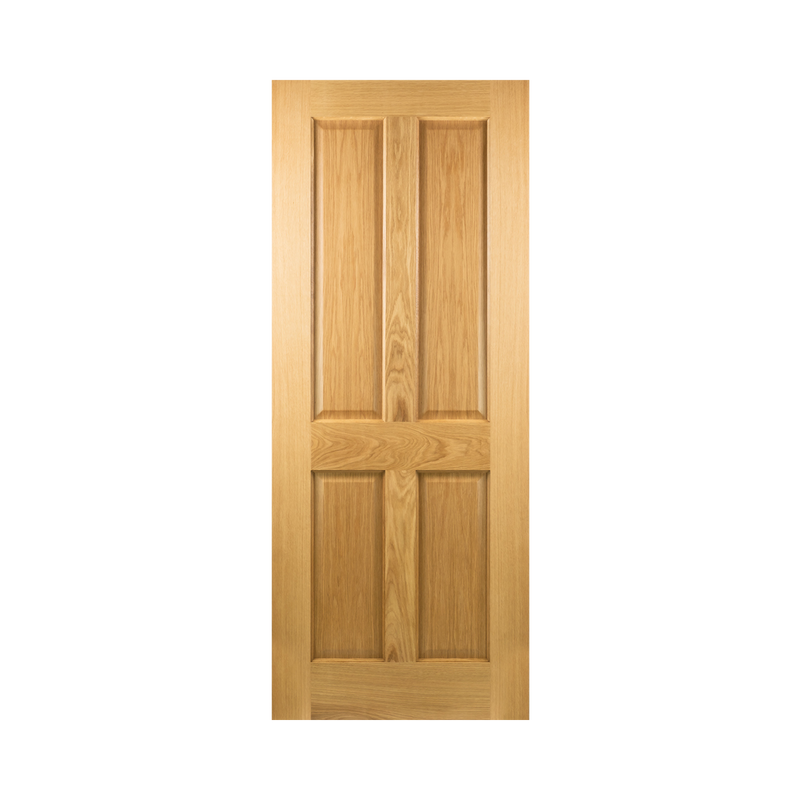 SEADEC Kingscourt Oak 4 Panel Panelled Door Oak (44MM) - DOOR Dynamite Hardware