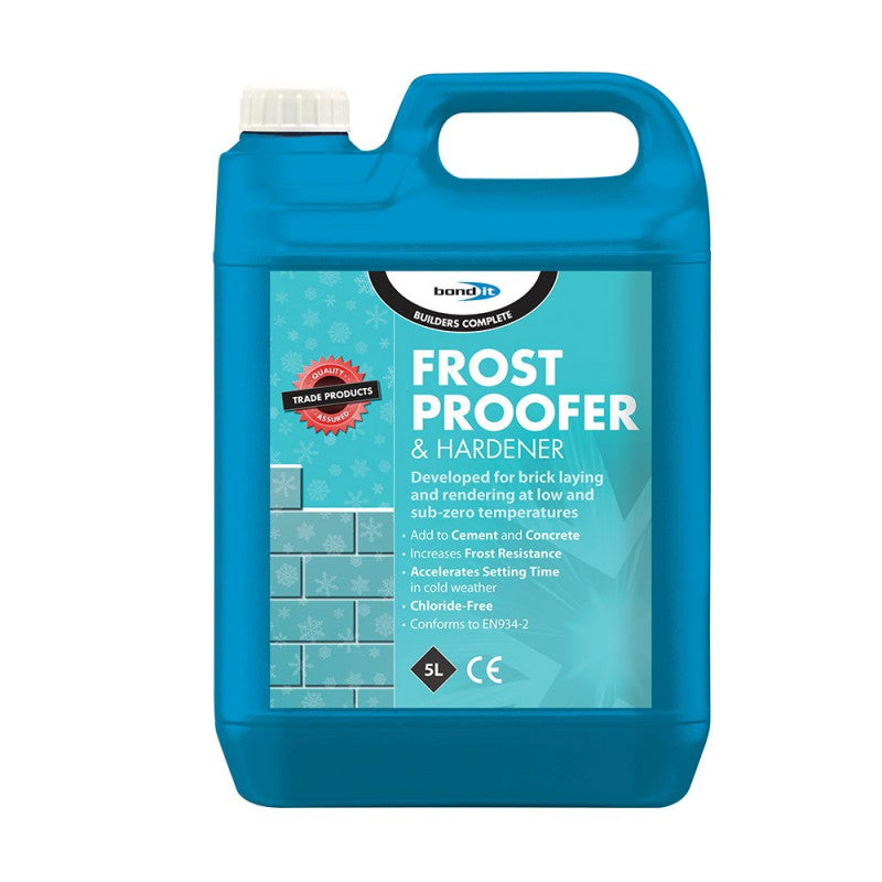 BOND-IT FROSTPROOFER & RAPID HARDENER 5LT - Dynamite Hardware